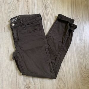 American Eagle Sateen Jeggings